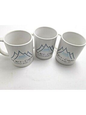 The Ritz Carlisle Coffee Cup Mug Steamboat Springs sell lot 3
